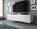 TV-Meubel Hoogglans Wit - Hangend of staand - 150x32x43 cm, Huis en Inrichting, Kasten | Televisiemeubels, Nieuw, Overige materialen