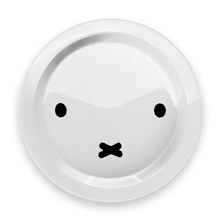 Bord - Nijntje Snoet - Metaal - Wit - 21cm NIEUW, Huis en Inrichting, Keuken | Servies, Nieuw, Ophalen of Verzenden