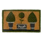 kokosmat handgeweven 3 topiary 75cm, Verzenden, Nieuw