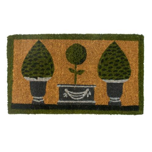 kokosmat handgeweven 3 topiary 75cm, Tuin en Terras, Deurmatten, Verzenden