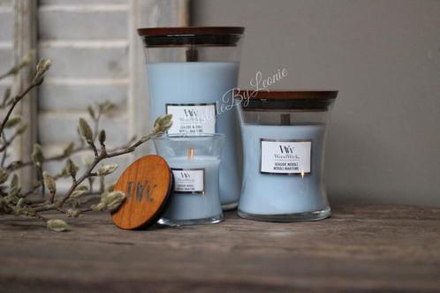 WoodWick Seaside neroli large, Huis en Inrichting, Woonaccessoires | Kandelaars en Kaarsen, Nieuw, Ophalen of Verzenden