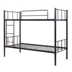 Stapelbed Berimma 200x90 cm met ladder en uitvalbescherming, Huis en Inrichting, Slaapkamer | Bedden, Verzenden, Nieuw