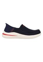 Skechers Delson 3.0 - Cabrino 210604/NVY Blauw-43, Verzenden, Nieuw, Blauw