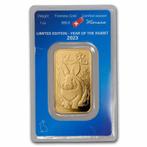 1 oz Goudbaar - Argor-Heraeus Year of the Rabbit, Postzegels en Munten, Goud, Verzenden