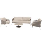 Florence stoel bank loungeset 4 delig terre Taste 4SO, Ophalen of Verzenden, Nieuw