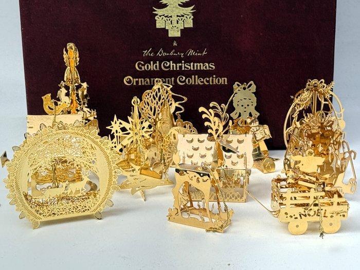 Kerstboomversiering Danbury Mint (11) - 23-karaats goud, Antiek en Kunst, Curiosa en Brocante