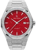 Paul Rich Frosted Star Dust II Silver Red FSDA06  Automatic, Overige merken, Staal, Staal, Verzenden