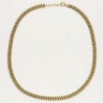 Halsketting - 14 karaat Geel goud, Sieraden, Tassen en Uiterlijk, Kettingen, Nieuw