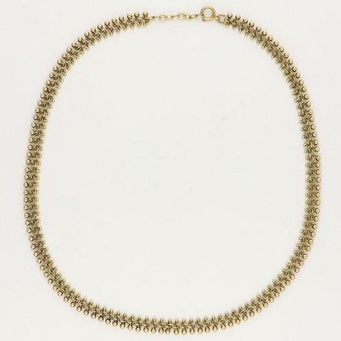 Halsketting - 14 karaat Geel goud, Sieraden, Tassen en Uiterlijk, Kettingen