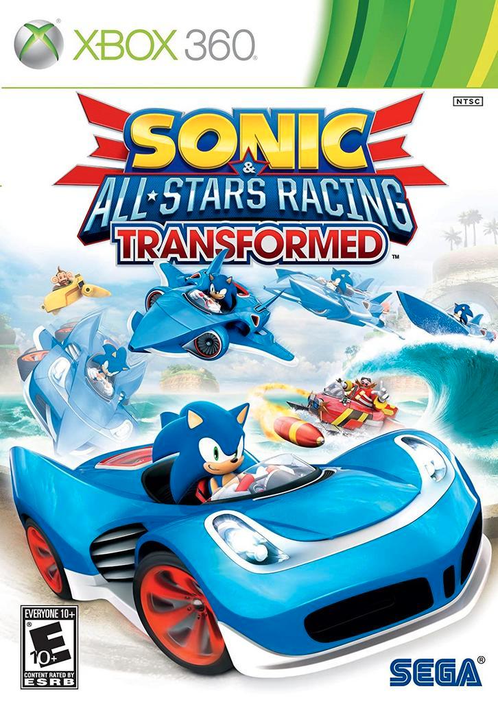 Xbox 360 Sonic & All-Stars Racing Transformed, Spelcomputers en Games, Games | Xbox 360, Zo goed als nieuw, Verzenden
