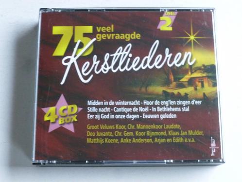 75 veel gevraagde Kerstliederen Deel 2 (4 CD), Cd's en Dvd's, Cd's | Kerst en Sinterklaas, Verzenden