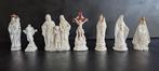 Beeldje - 7 stuks heiligbeeldjes (7) - Porselein, Antiek en Kunst