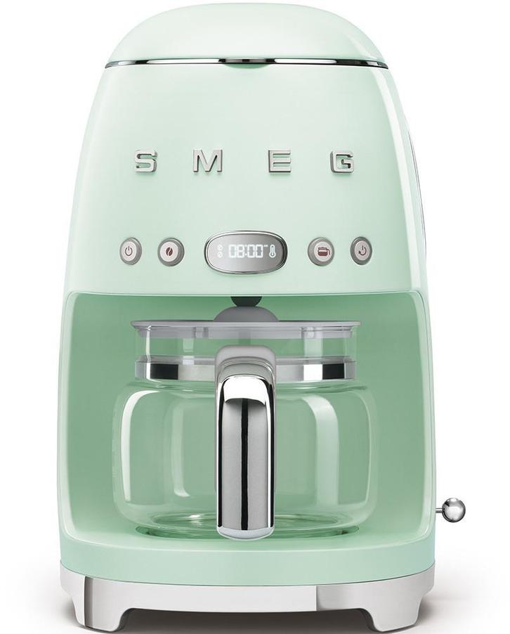 Smeg DCF02PGEU filter koffiemachine - watergroen, Witgoed en Apparatuur, Koffiezetapparaten, Nieuw, Verzenden