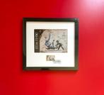 Banksy - FCK PTN! (FCK PTN!) - Kunstlijst met ansichtkaart, Verzamelen, Gelopen
