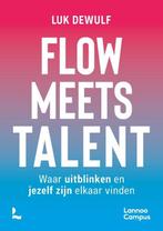 9789401435413 Flow meets talent Luk Dewulf, Verzenden, Nieuw, Luk Dewulf