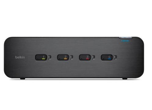 BELKIN Advanced Secure Ultra High Def Quad-Head KVM Switch, Computers en Software, Monitoren