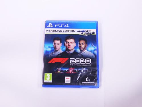 Playstation 4 - F1 2018 [Headline Edition] [Gebruikt], Spelcomputers en Games, Games | Sony PlayStation 4, Ophalen of Verzenden