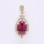 Zonder minimumprijs - Hanger - 14 karaat Geel goud - 4.76ct.