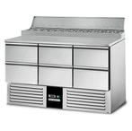 GGM Gastro | Mini voorbereidingstafel PREMIUM - 1368mm - 8x, Verzenden, Nieuw in verpakking
