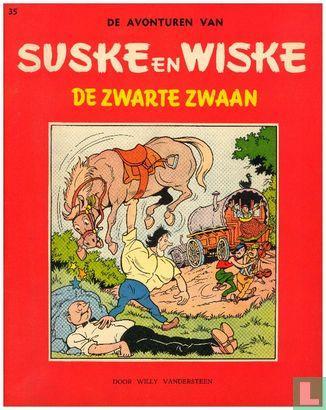 Suske en Wiske - De zwarte zwaan - 1959, Boeken, Stripboeken, Gelezen, Eén stripboek, Verzenden