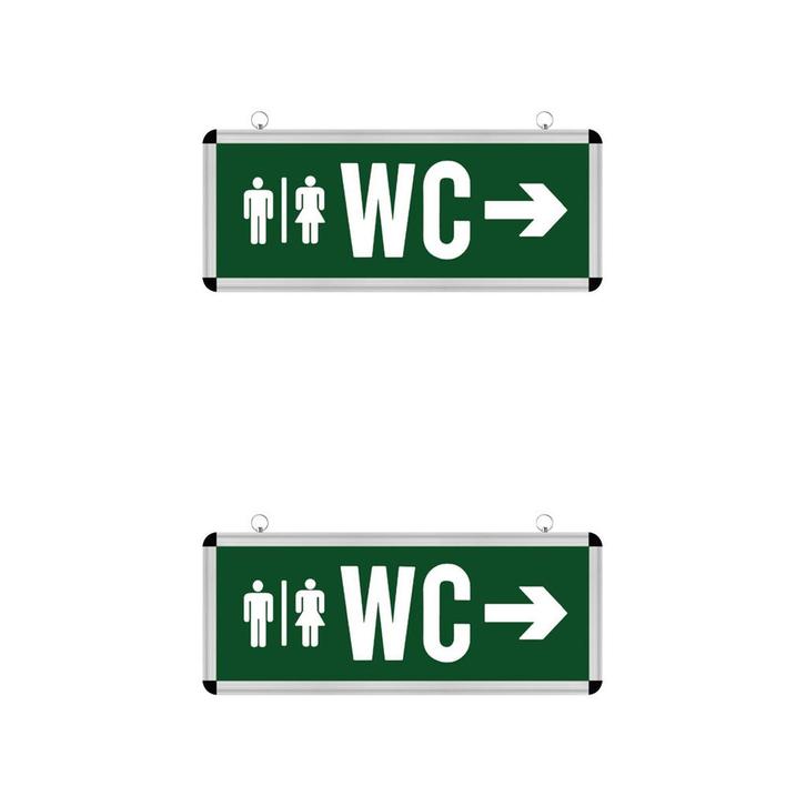 LED Noodverlichting 2 Pack - Rabonta WC - Hangend - 3W, Huis en Inrichting, Lampen | Overige, Nieuw, Ophalen of Verzenden