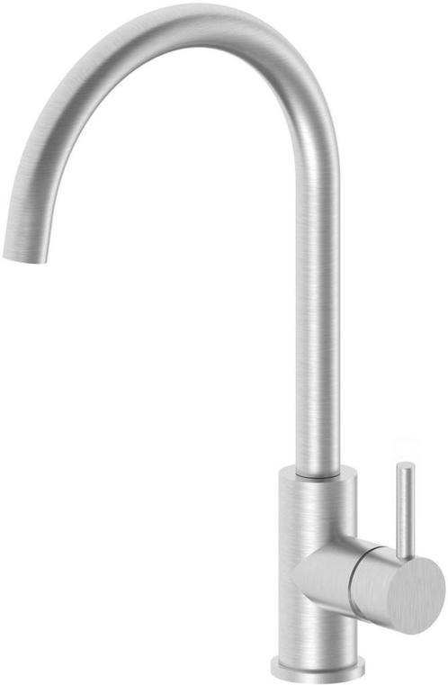Inventum IMK601RVS keukenkraan rvs - ronde uitloop, Huis en Inrichting, Keuken | Keukenbenodigdheden, Nieuw, Verzenden
