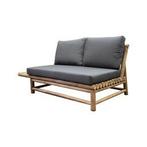 Showroommodel Piton hoek loungeset 5 delig bamboe, Ophalen of Verzenden, Nieuw