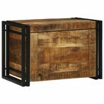 vidaXL Opbergdoos 60 x 40 x 41 cm - Massief Ruw Mango, Huis en Inrichting, Woonaccessoires | Kisten, Verzenden, Nieuw