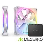 NZXT F140 RGB DUO - 140mm RGB Fan - Twin - White, Computers en Software, Computerkoelers, Nieuw, Verzenden