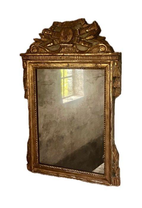 Wandspiegel - Hout, Antiek en Kunst, Antiek | Overige Antiek