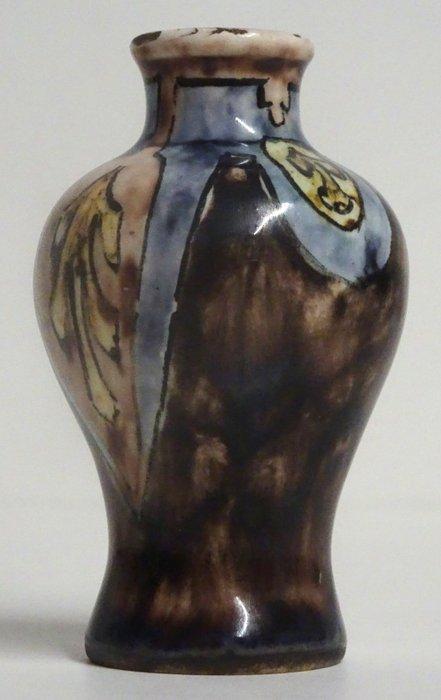 Rozenburg - Vaas - Plateel - Miniatuur vaasje (5,8 cm), Antiek en Kunst, Antiek | Glas en Kristal