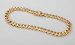 Zware 18 karaat Gouden Armband Cubaanse Schakel Cuban, Sieraden, Tassen en Uiterlijk, Armbanden, Nieuw, Goud, Goud, Verzenden