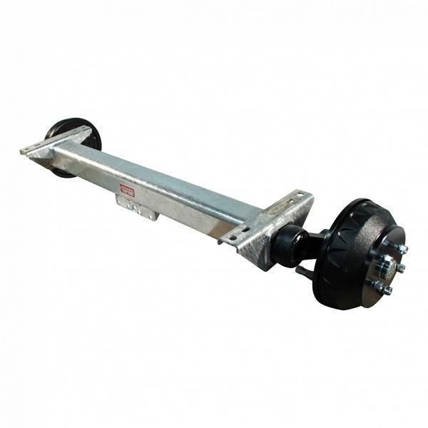 Torsie as geremd 1800kg KNOTT padmaat 1200mm / flens 1670mm, Auto diversen, Aanhangwagen-onderdelen, Nieuw, Ophalen of Verzenden