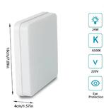 Moderne LED Plafondlamp 48W – Vierkant, 5400LM, IP44, Huis en Inrichting, Badkamer | Badkamermeubels, Verzenden, Nieuw