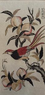 Hakkan, Silver Pheasant - Nishimura Shigenaga (1697-1756) -