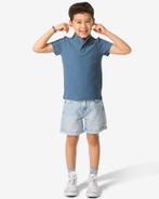 HEMA Kinder korte broek strepen blauw 2=30% / 1=15%, Verzenden, Nieuw
