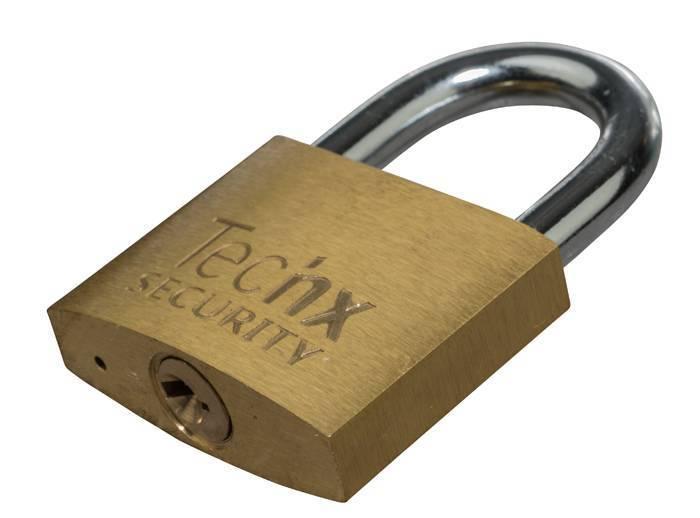 Hangslot gelijksluitend 50mm technx, Fietsen en Brommers, Fietsaccessoires | Overige Fietsaccessoires, Verzenden