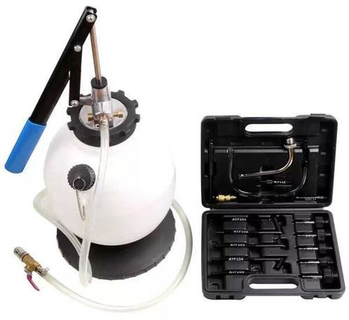 Transmissieolie-vulapparaat met handpomp 15 adapters 7 L, Auto diversen, Autogereedschap, Verzenden