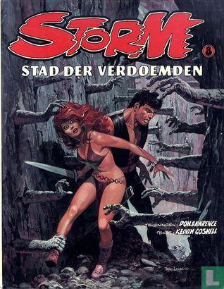 Storm [Lawrence e.a.] - Stad der verdoemden - 1982, Boeken, Stripboeken, Zo goed als nieuw, Eén stripboek, Verzenden