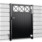 Hekwerk Pro Enkele poort Crosso V10 b150 x h200cm, Ophalen of Verzenden, Nieuw