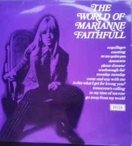 LP gebruikt - Marianne Faithfull - The World Of Marianne..., Cd's en Dvd's, Vinyl | Pop, Zo goed als nieuw, Verzenden