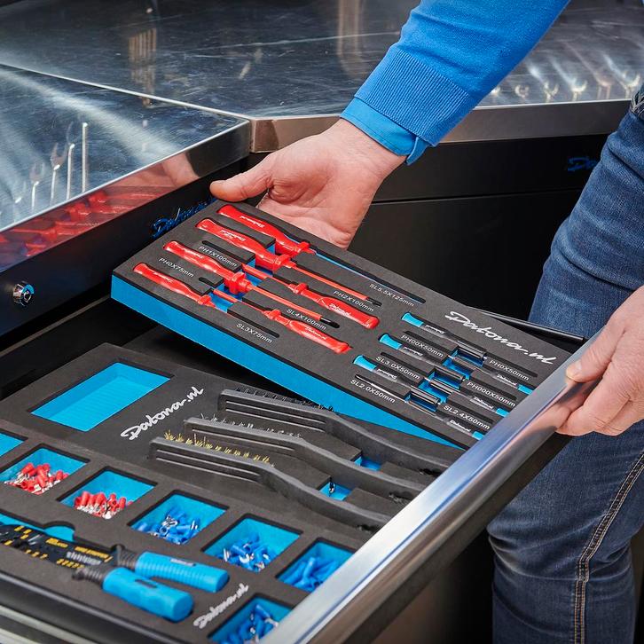 Datona Geïsoleerde- en precisie schroevendraaier set, Doe-het-zelf en Verbouw, Gereedschap | Handgereedschap, Nieuw, Ophalen of Verzenden