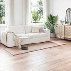 vidaXL Nep Konijnenbont Tapijt Olite Taupe 80 x 250 cm, Verzenden, Nieuw