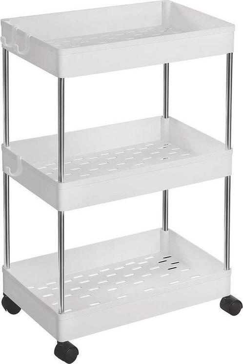 Hoppa! KSC009W01V1 Wagen met 4 Etages van €24 voor €16, Huis en Inrichting, Keuken | Keukenbenodigdheden, Nieuw, Ophalen of Verzenden