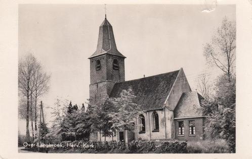 OVER-LANGBROEK - Herv. Kerk, Verzamelen, Ansichtkaarten | Nederland, Verzenden