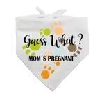 Honden bandana Guess What? Moms Pregnant, Nieuw, Verzenden