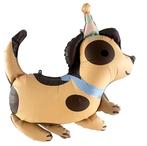 Folie ballon Happy Birthday Dog in 4 uitvoeringen, Verzenden, Nieuw