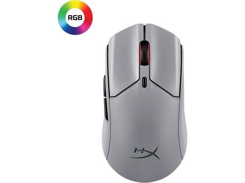 Hyperx -  Pulsefire Haste 2 Pro Draadloze Muis  - Grijs, Computers en Software, Muizen, Rechtshandig, Gaming muis, Draadloos, Nieuw