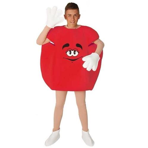 Rood snoep kostuum volwassenen - Funny overig, Kleding | Heren, Carnavalskleding en Feestkleding, Verzenden