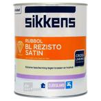 Sikkens Rubbol BL Rezisto Satin RAL 9003 | Signaalwit 5L, Verzenden, Wit, Nieuw, Verf